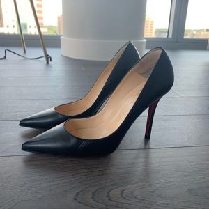 Christian Louboutin Black Kate Pumps size 36.5